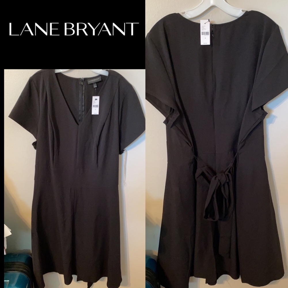 Black Dress 24 Lane Bryant NWT